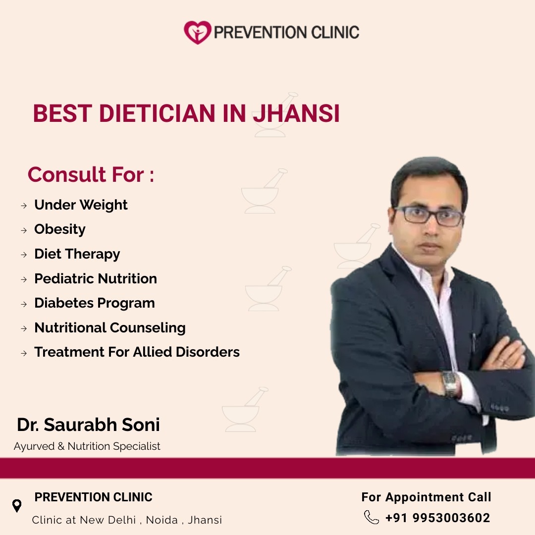 Best Dietician in Jhansi Dr. Saurabh Soni